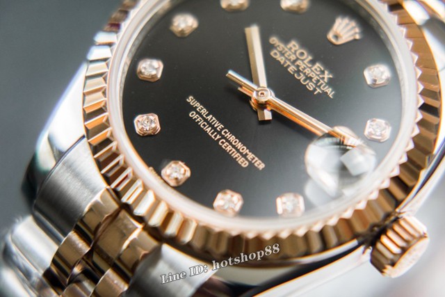 劳力士手表 DATEJUST最强版日志型系列腕表 Rolex经典款钢带机械女表 gjs1220